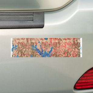 Adesivo Para Carro uma fotografia de um cachecol azul e bege