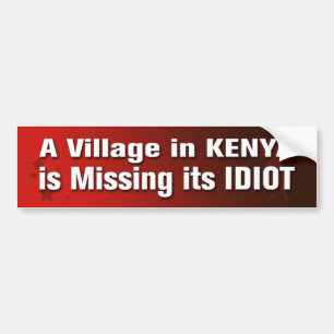 Adesivo Para Carro Uma vila em Kenya está faltando sua WTI do