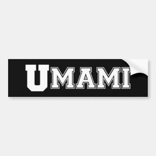 ADESIVO PARA CARRO UMAMI COLLEGE BUMPER STICKER