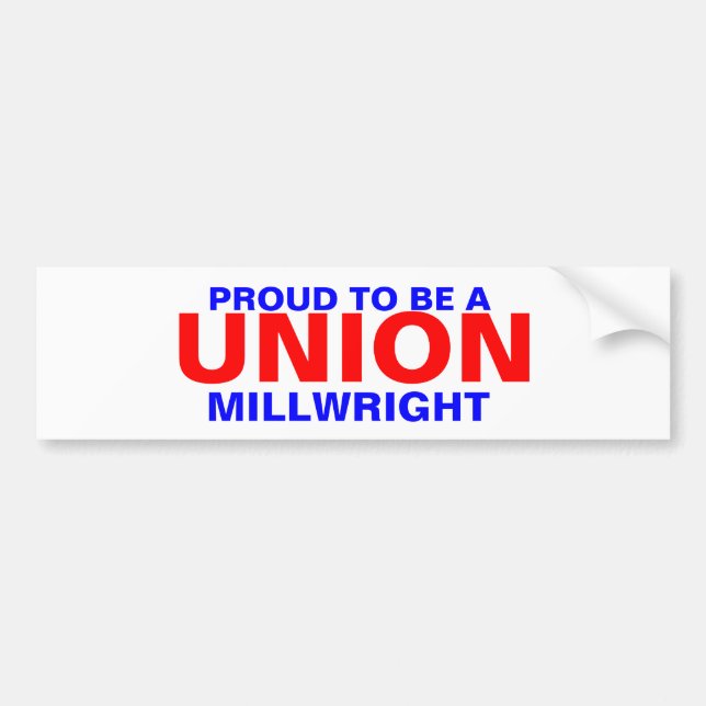 ADESIVO PARA CARRO UNIÃO MILLWRIGHT (Frente)