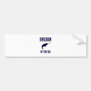 Adesivo Para Carro Unicórnio do mar (Narwhal)