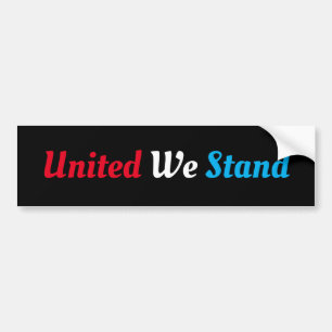 Adesivo Para Carro United We Stand