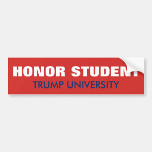 ADESIVO PARA CARRO UNIVERSIDADE DO TRUNFO DO ESTUDANTE DA HONRA