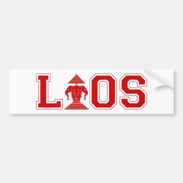 ADESIVO PARA CARRO UNIVERSIDADE LAOS (Frente)