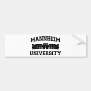 Adesivo Para Carro Universität Mannheim / Universidade Mannheim