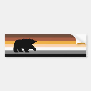 Adesivo Para Carro Urso com orgulho