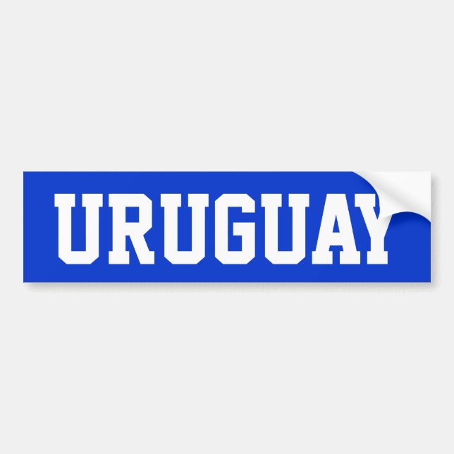 Adesivo Para Carro Uruguai (Frente)