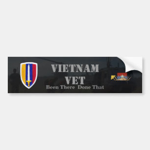 Adesivo Para Carro USARV Vietnam Nam War Patch Vets Bumper Sticker