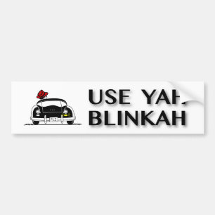 Adesivo Para Carro Use Yah Blinkah