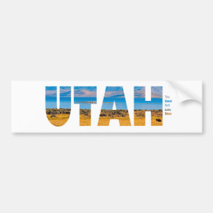 Adesivo Para Carro Utah O Excelente Salt Lake State
