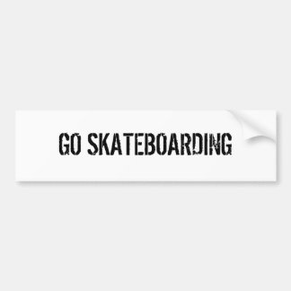 ADESIVO PARA CARRO VÁ SKATEBOARDING