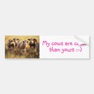 Adesivo Para Carro Vacas