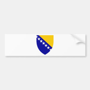 Adesivo Para Carro VAGABUNDOS da brasão de Bósnia e de Herzegovina