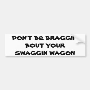 Adesivo Para Carro Vagão de Swaggin? É apenas um mini Van