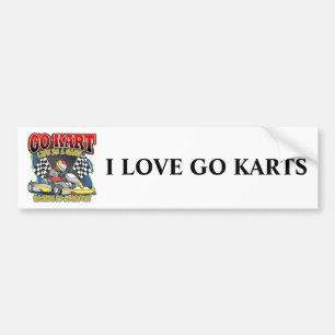 Adesivo Para Carro Vai a vida de Kart