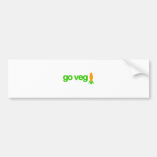 Adesivo Para Carro Vai Veg!