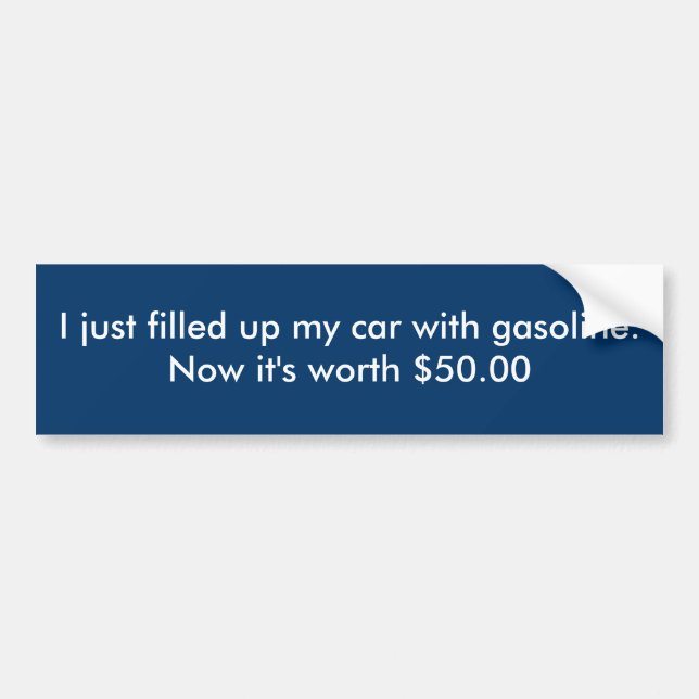 Adesivo Para Carro Valor $50,00 (Frente)