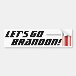 Adesivo Para Carro Vamos para Brandon Bumper Sticker