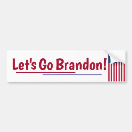 Adesivo Para Carro Vamos para Brandon Bumper Sticker