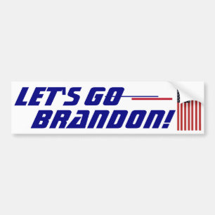 Adesivo Para Carro Vamos para Brandon Bumper Sticker