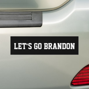 ADESIVO PARA CARRO VAMOS VÁ BANDON BUMPER STICKER