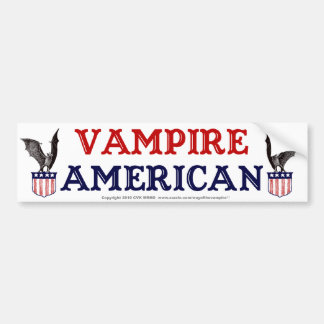 Adesivo Para Carro Vampiro americano