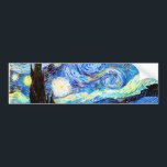 Adesivo Para Carro Van Gogh Starry Night Fine Art<br><div class="desc">Starry Night,  belas artes de Vincent van Gogh.</div>