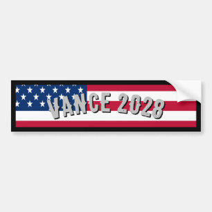 Adesivo Para Carro Vance 2028 American Flag