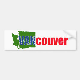 Adesivo Para Carro Vancouver, Washington Bumper Sticker