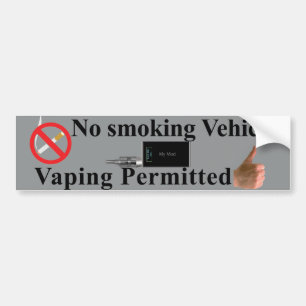 Adesivo Para Carro Vaping reservou