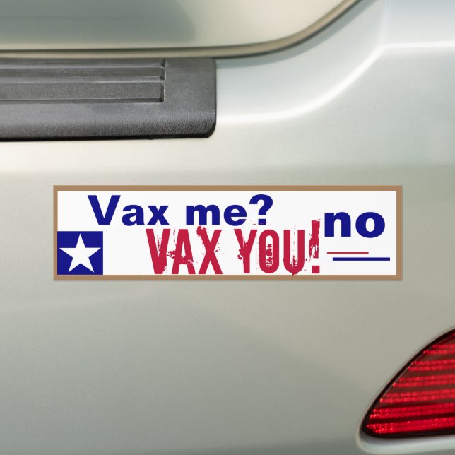 Adesivo Para Carro Vax Me no VAX VAX (No carro)