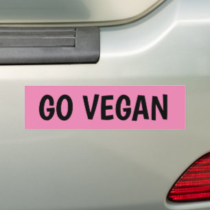 ADESIVO PARA CARRO VEGAN BUMPER STICKER