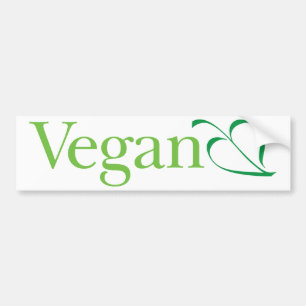 Adesivo Para Carro Vegan (Folha): Autocolante