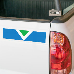 Adesivo Para Carro Vegan Pride
