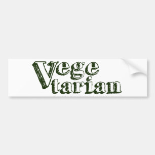 Adesivo Para Carro Vegetariano