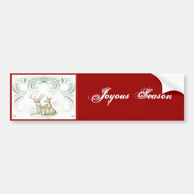 Adesivo Para Carro Vendedor de Natal (Frente)