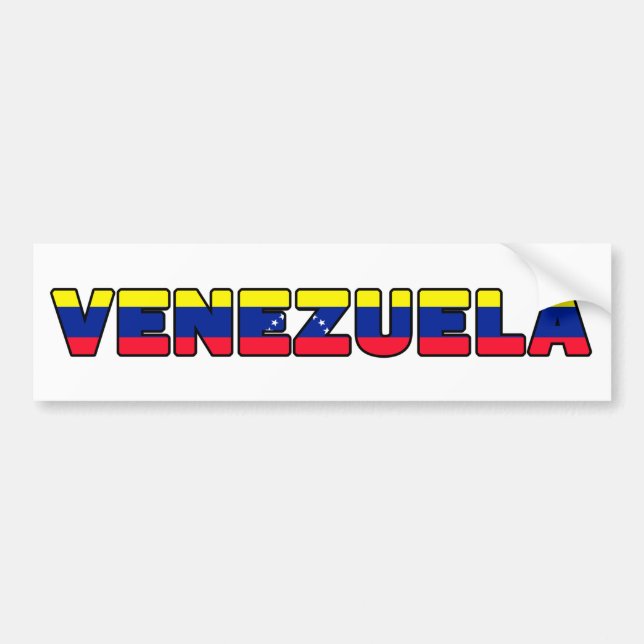 Adesivo Para Carro Venezuela (Frente)