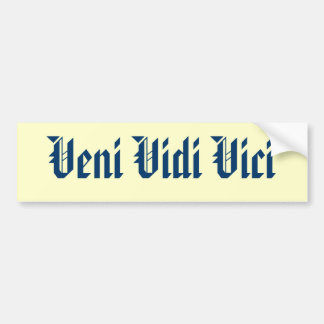 Adesivo Para Carro Veni Vidi Vici