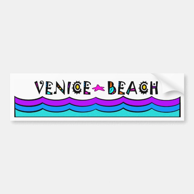 ADESIVO PARA CARRO VENICE BEACH (Frente)