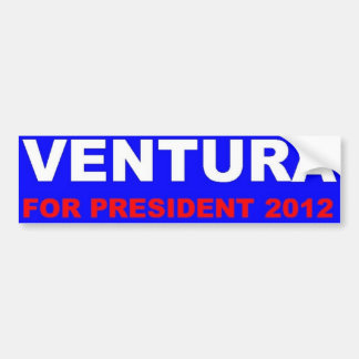 Adesivo Para Carro Ventura para o presidente 2012