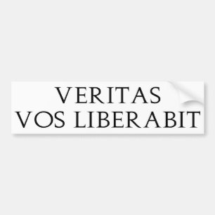 Adesivo Para Carro Veritas Vos Liberabit