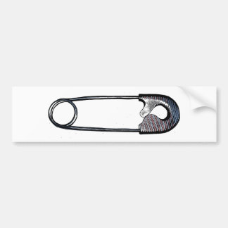 Adesivo Para Carro Vermelho, branco e azul do Woodcut do Pin de