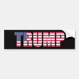 ADESIVO PARA CARRO VESTIDO DE BUMPER DE TRUMP