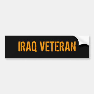 ADESIVO PARA CARRO VETERANO DE IRAQUE