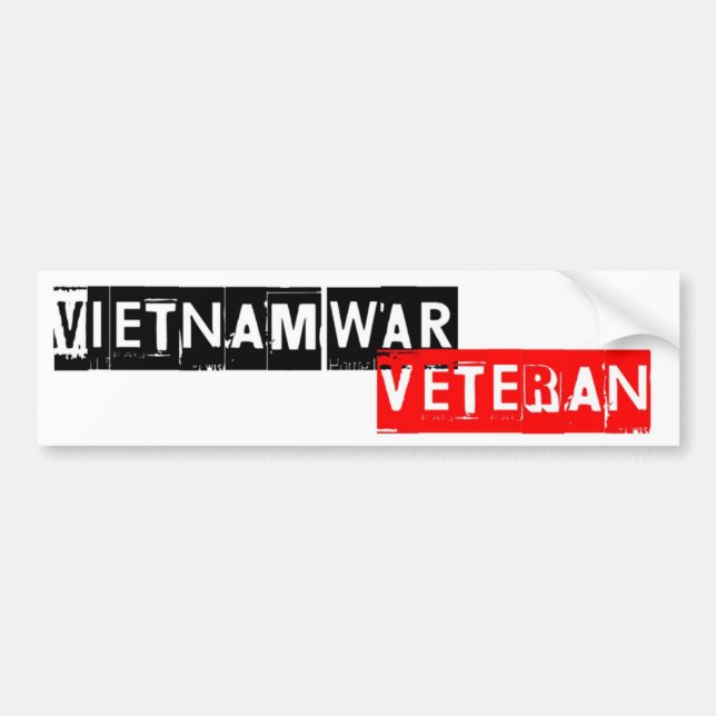 Adesivo Para Carro veterano vietnamwar (Frente)