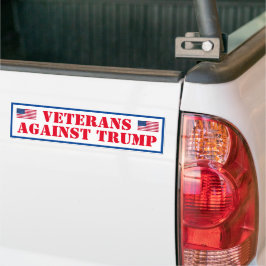 Adesivo Para Carro Veteranos Contra Trump