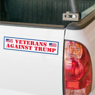 Adesivo Para Carro Veteranos Contra Trump
