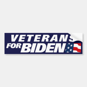 Adesivo Para Carro Veteranos Para Biden 2024