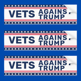 Adesivo Para Carro Vets Against Trump Politics