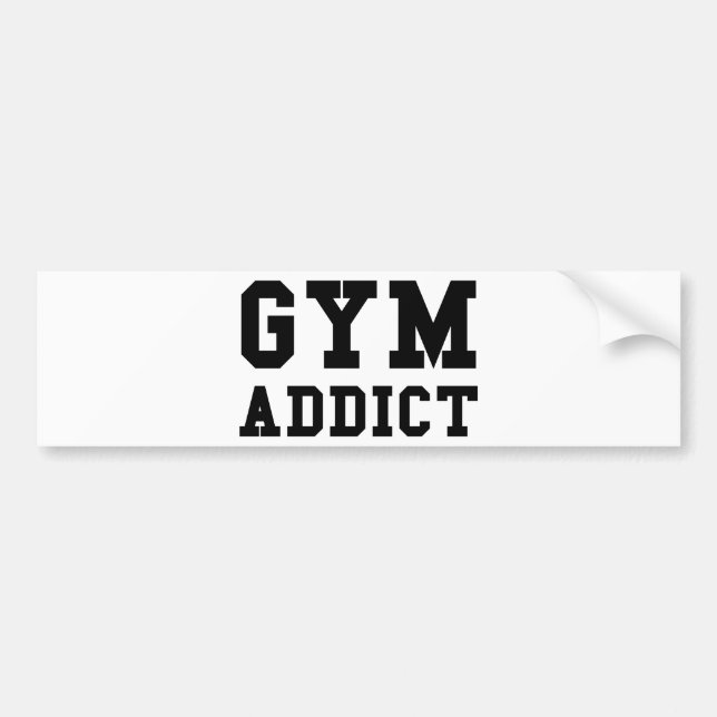 ADESIVO PARA CARRO VICIADO DO GYM (Frente)